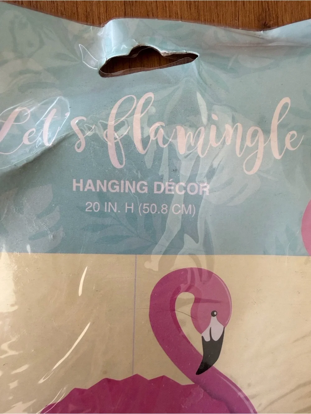 Pink Flamingo Hanging Party Decor